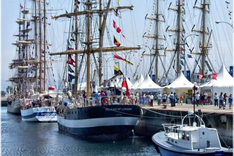 2808-The Pelican of London en la Tall Ships Race-Coruña.2012.